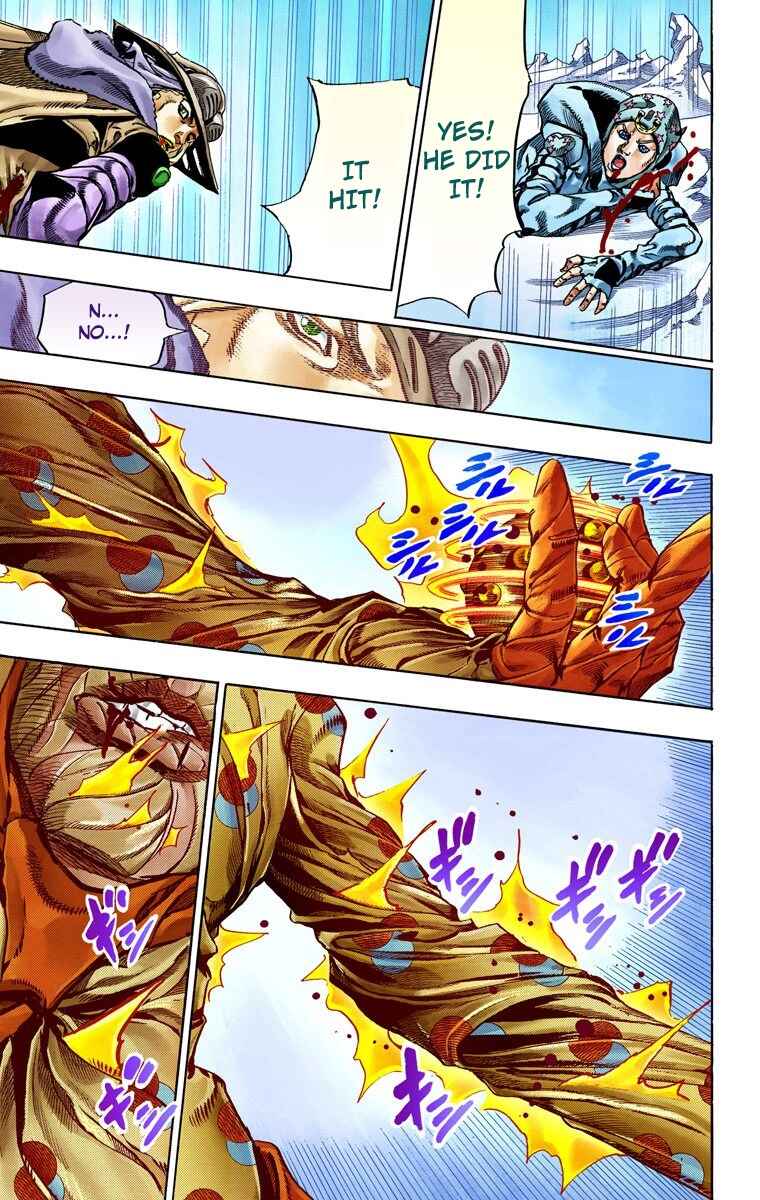 JoJo no Kimyou na Bouken: Part 7 - Steel Ball Run Color-ban Chapter 54 - Page 15