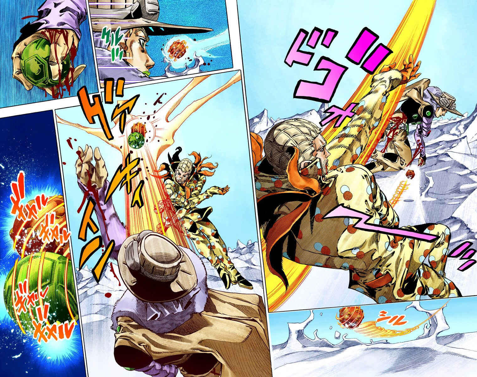 JoJo no Kimyou na Bouken: Part 7 - Steel Ball Run Color-ban Chapter 54 - Page 19