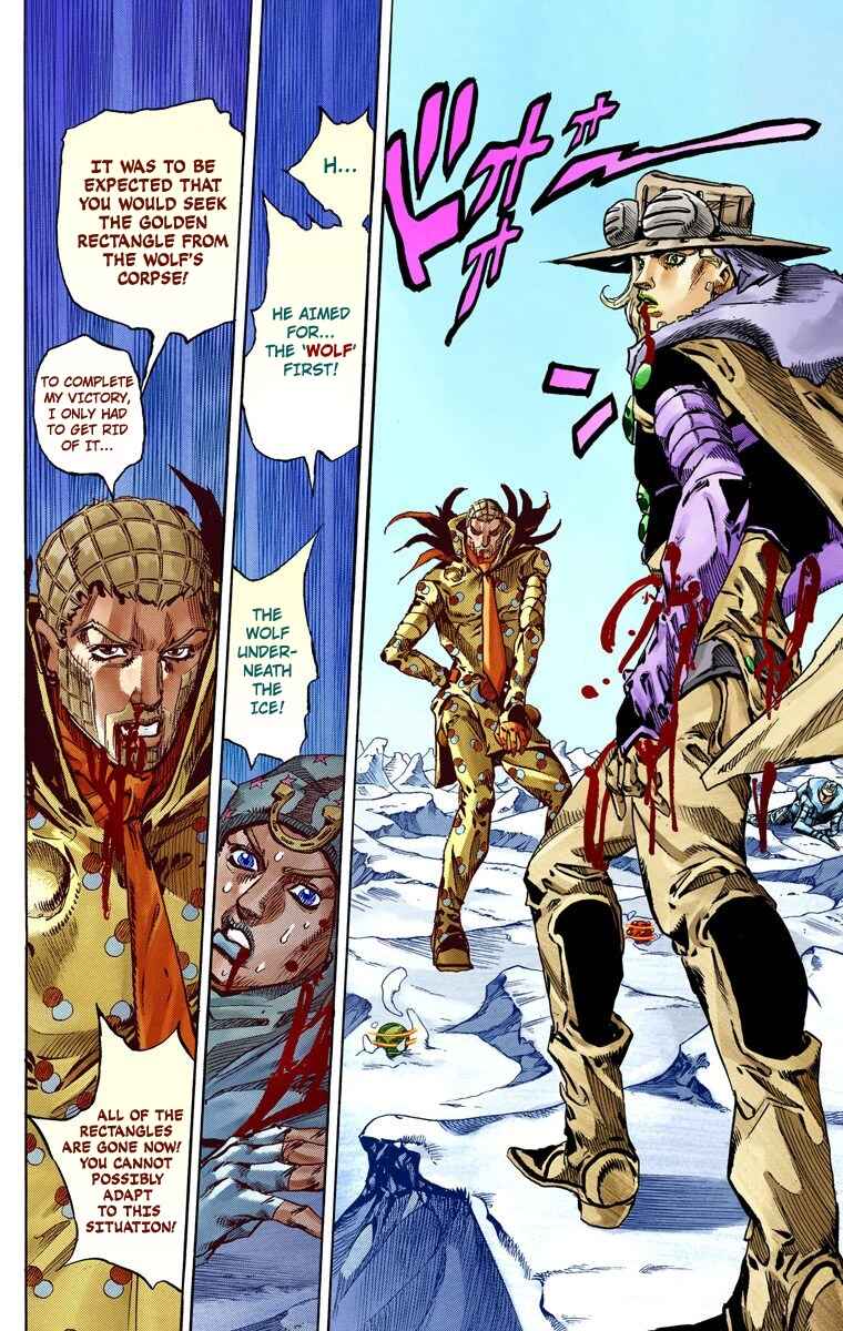 JoJo no Kimyou na Bouken: Part 7 - Steel Ball Run Color-ban Chapter 54 - Page 21