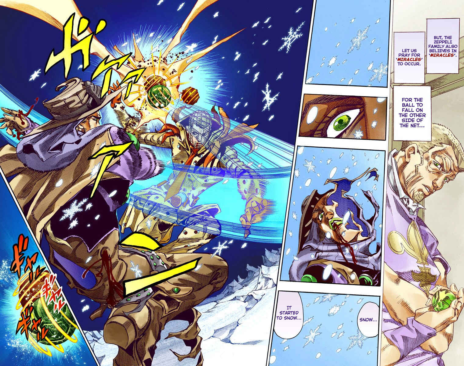 JoJo no Kimyou na Bouken: Part 7 - Steel Ball Run Color-ban Chapter 54 - Page 28