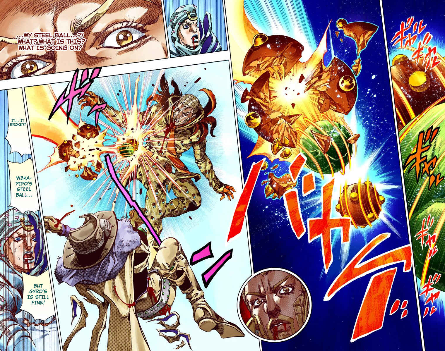 JoJo no Kimyou na Bouken: Part 7 - Steel Ball Run Color-ban Chapter 54 - Page 29