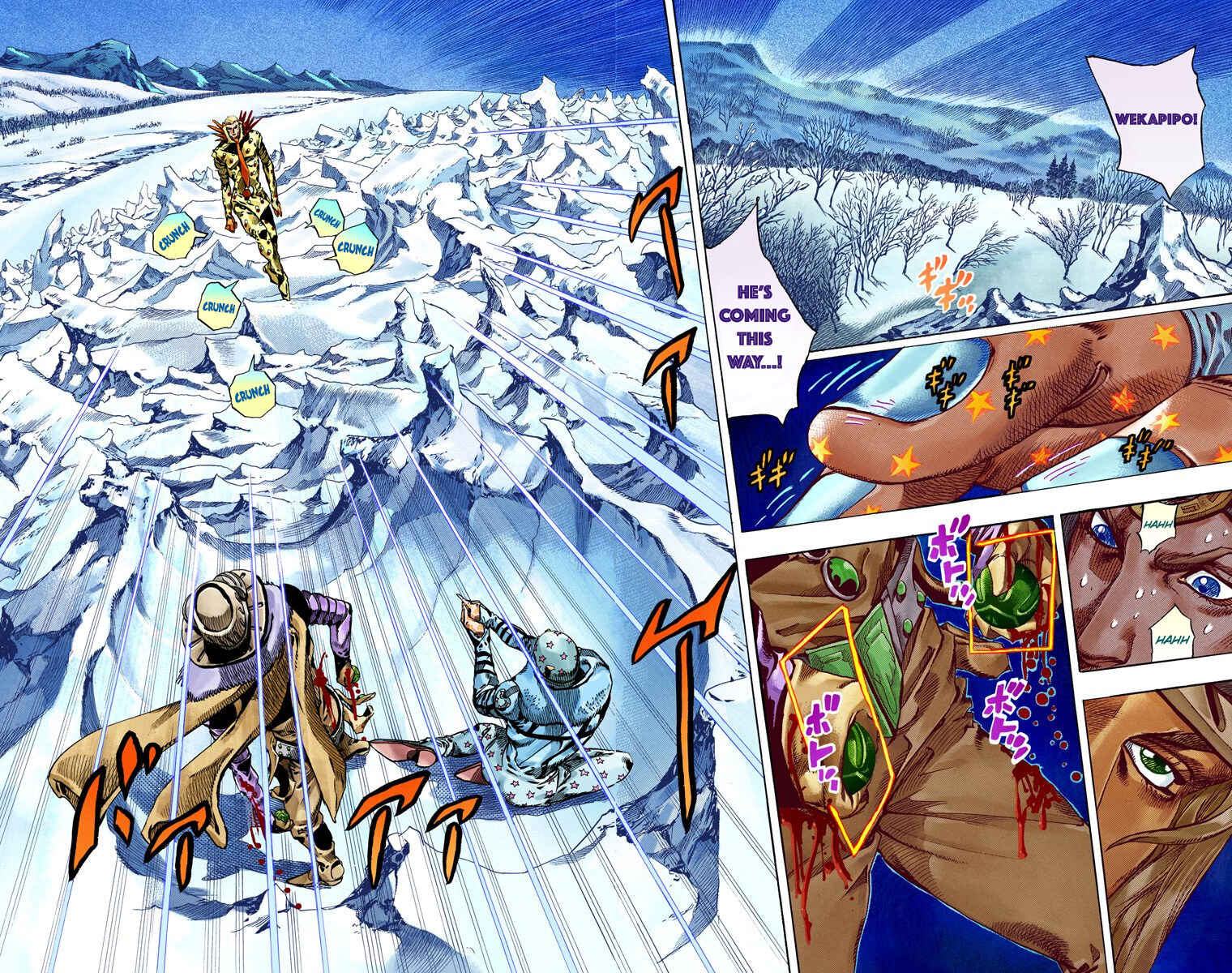 JoJo no Kimyou na Bouken: Part 7 - Steel Ball Run Color-ban Chapter 54 - Page 3