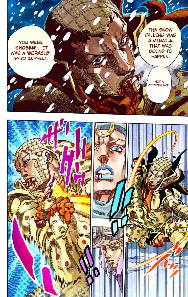JoJo no Kimyou na Bouken: Part 7 - Steel Ball Run Color-ban Chapter 54 - Page 37