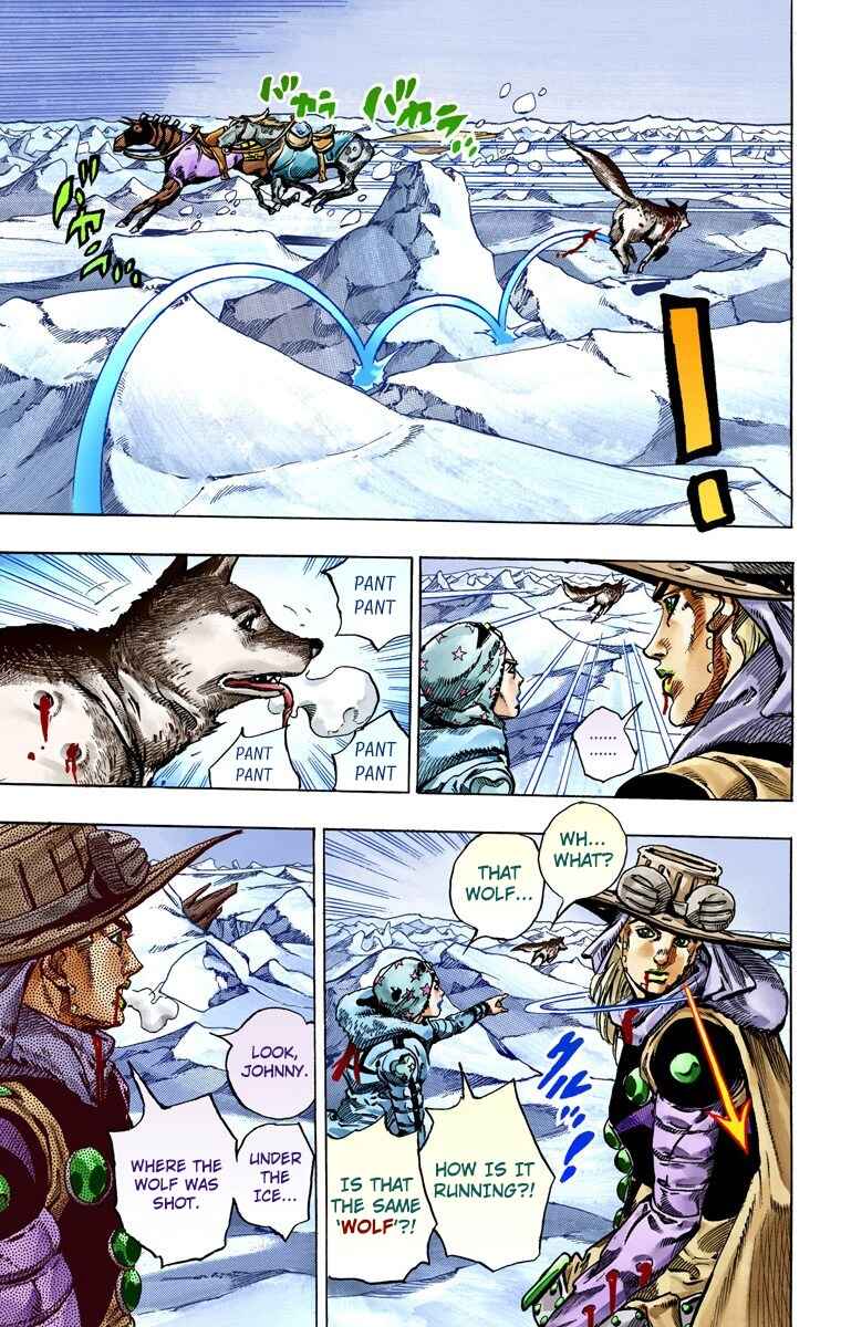 JoJo no Kimyou na Bouken: Part 7 - Steel Ball Run Color-ban Chapter 54 - Page 42