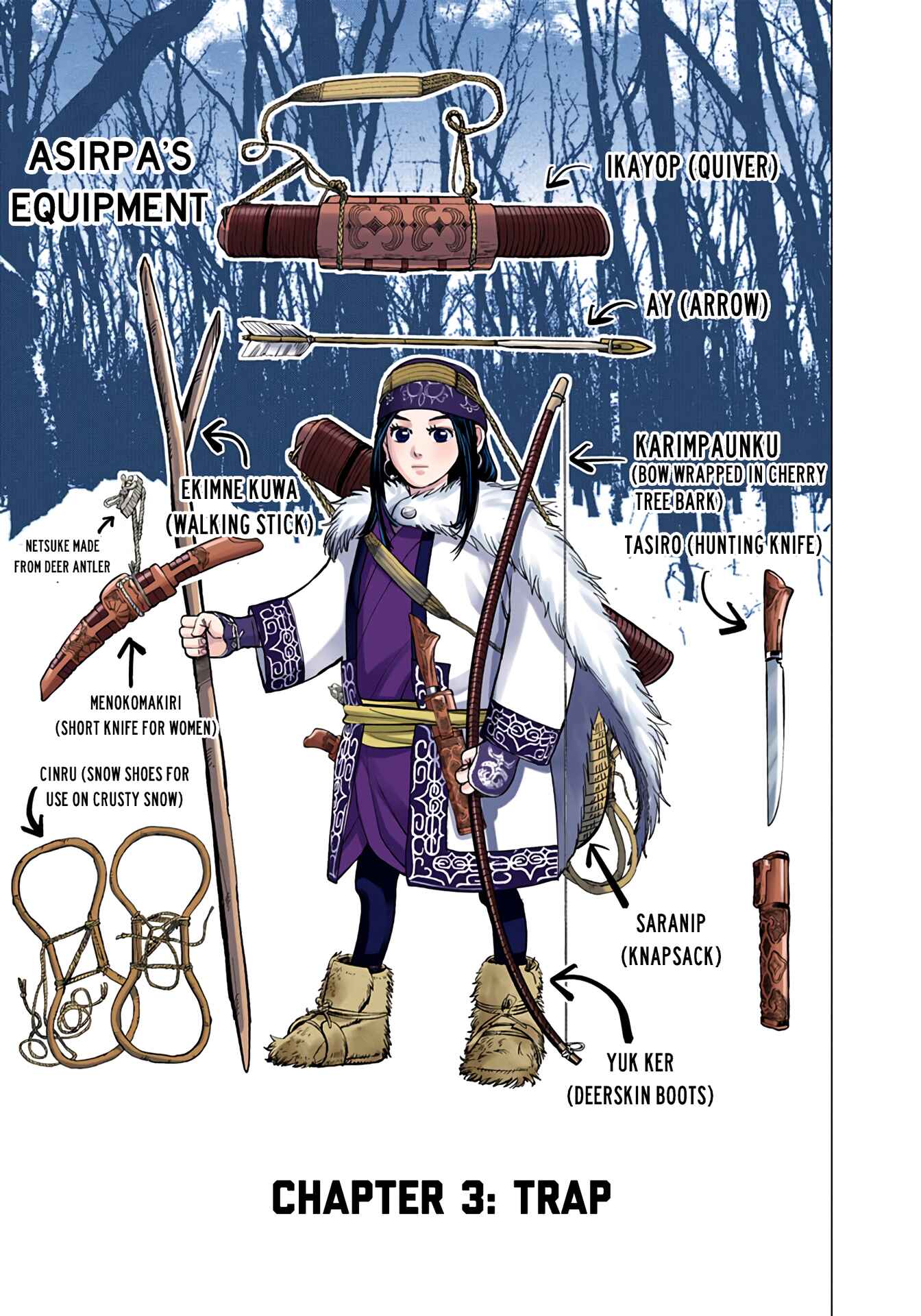Golden Kamuy (Official Colored) Chapter 3 - Page 1