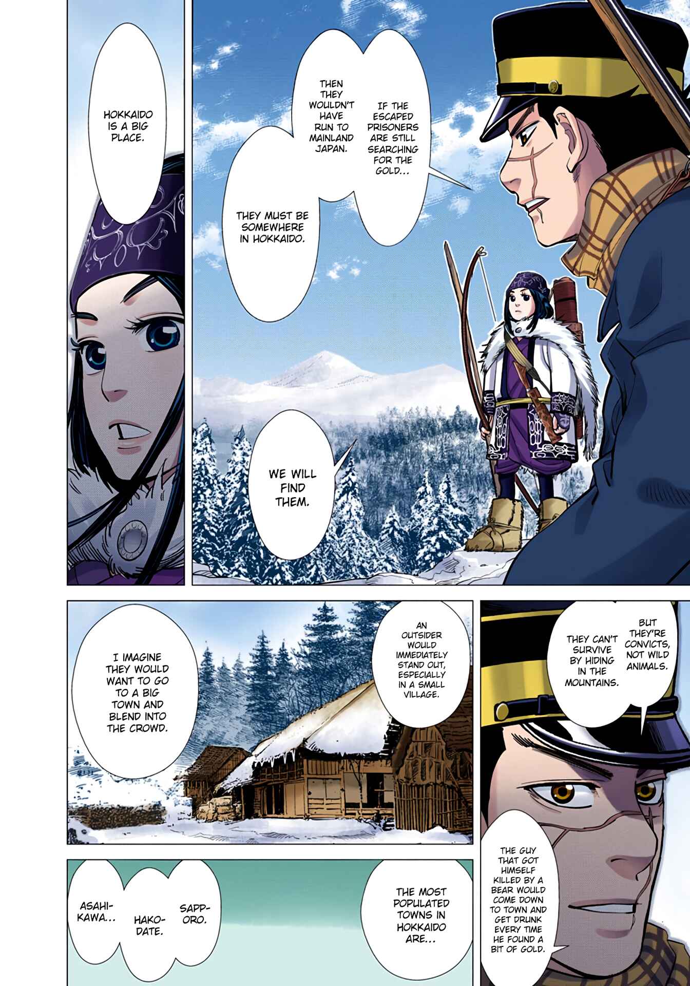 Golden Kamuy (Official Colored) Chapter 3 - Page 4
