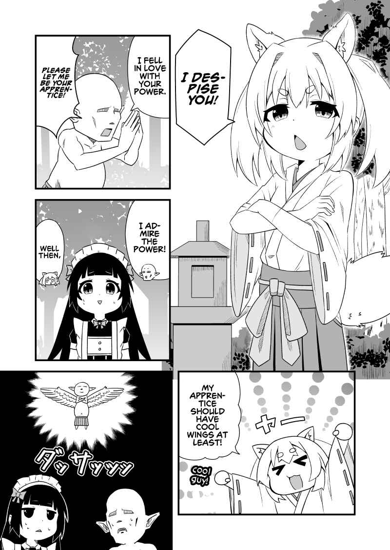 Kemomimi Miko-san Chapter 3 - Page 1