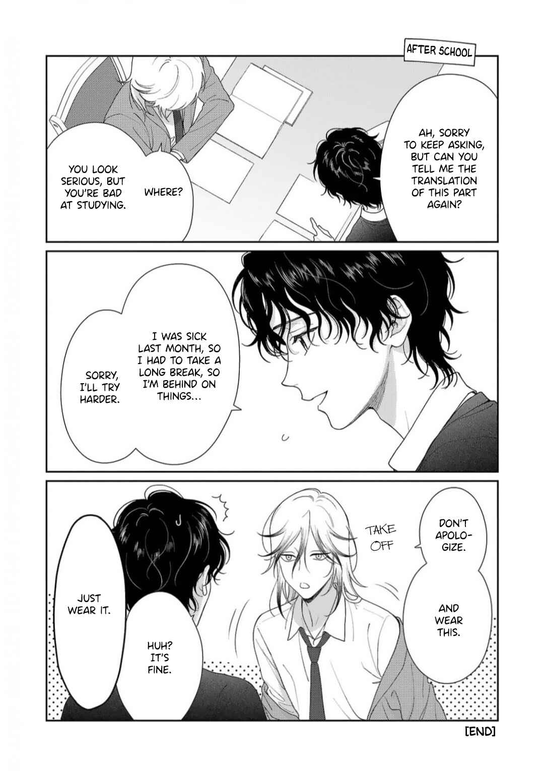 Toratsuki-kaicho, Teawase negaimasu!! Chapter 12.5 - Page 4