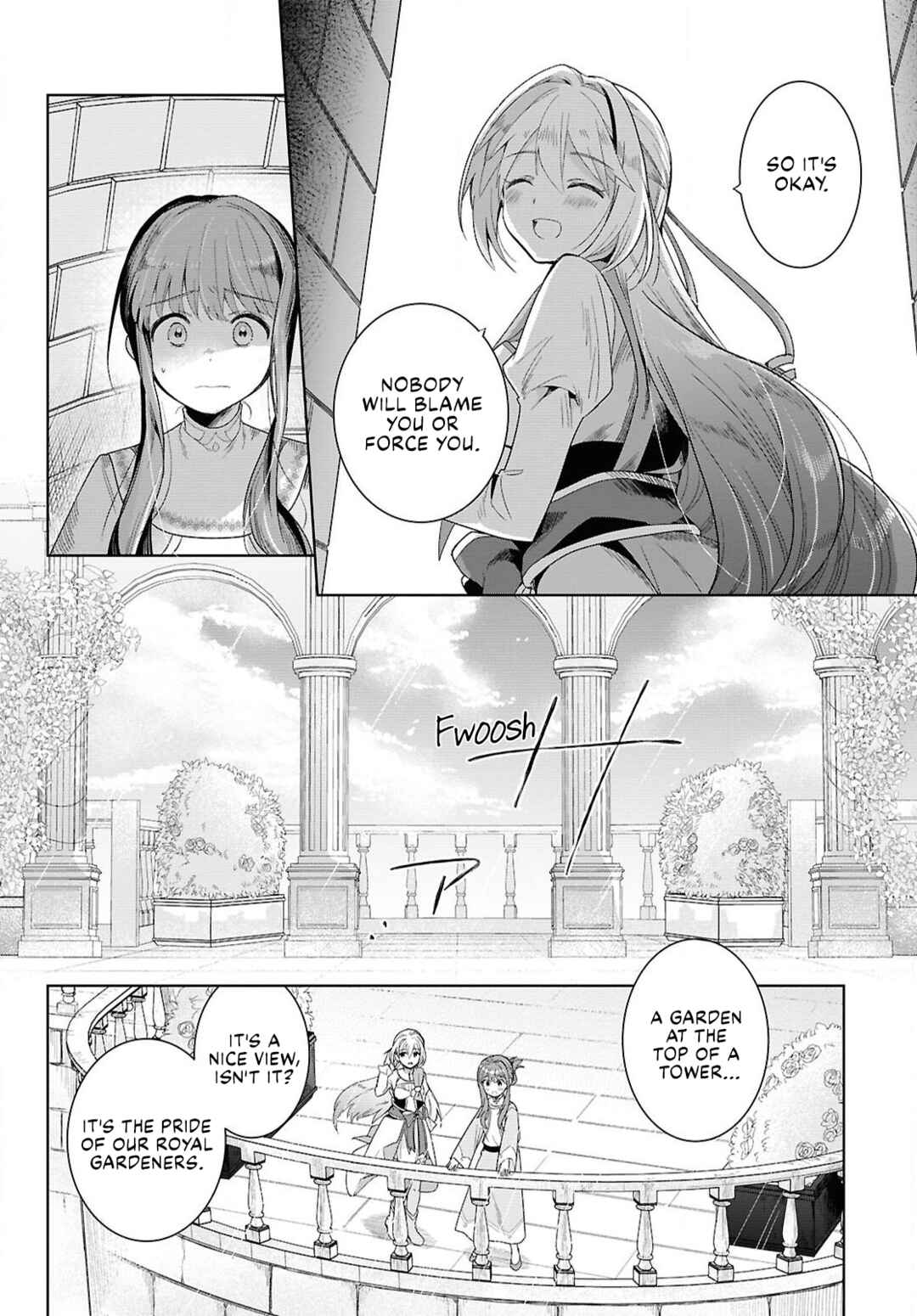 Muryoku Seijo to Munou Oujo ~Maryoku Zero de Shoukansareta Seijo no Isekai Kyuukokuki~ Chapter 1 - Page 45