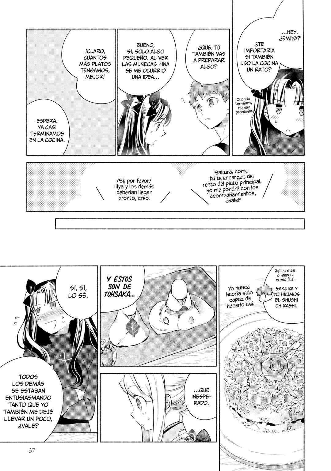 Emiya-san Chi no Kyou no Gohan Chapter 3 - Page 10