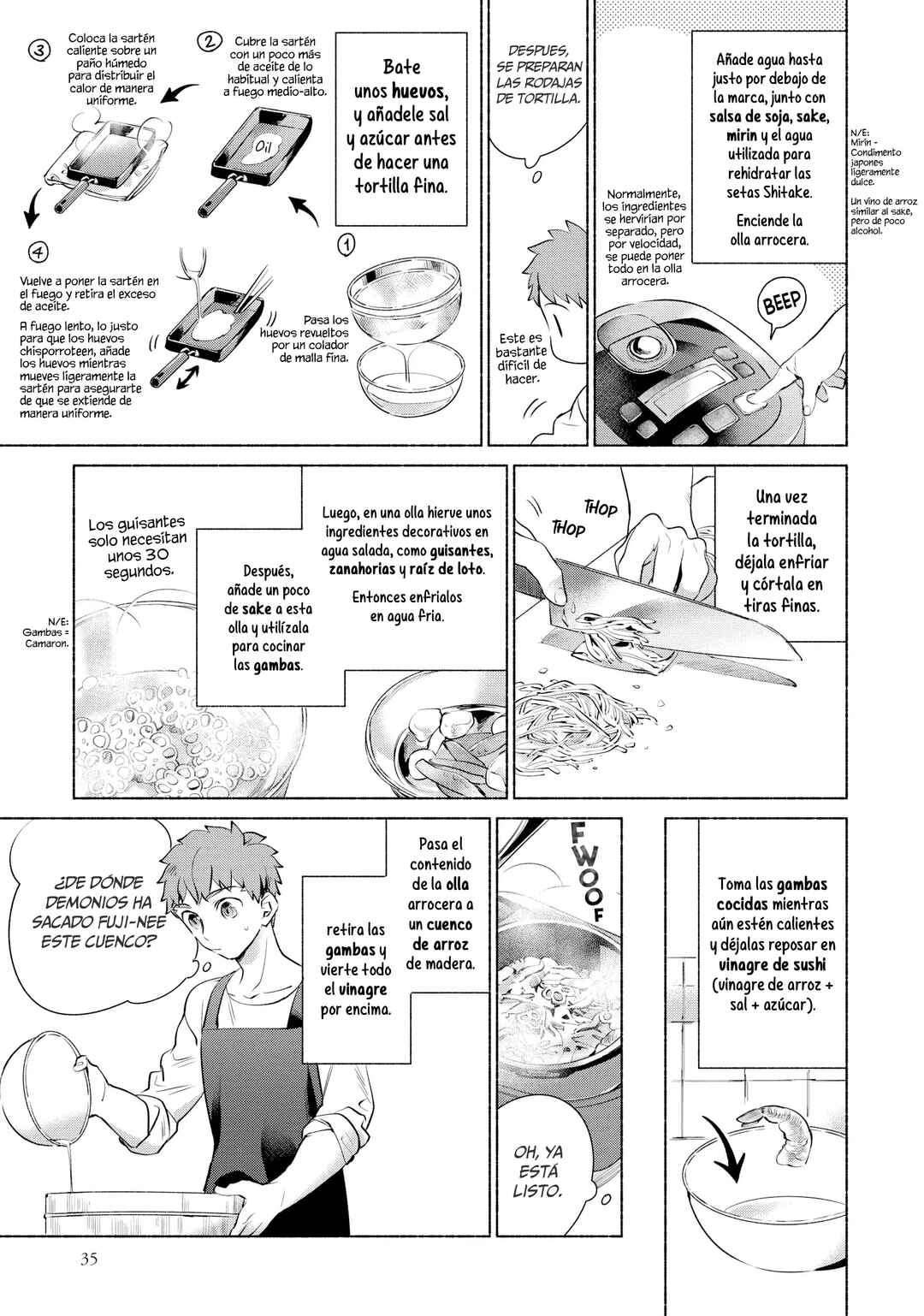 Emiya-san Chi no Kyou no Gohan Chapter 3 - Page 8