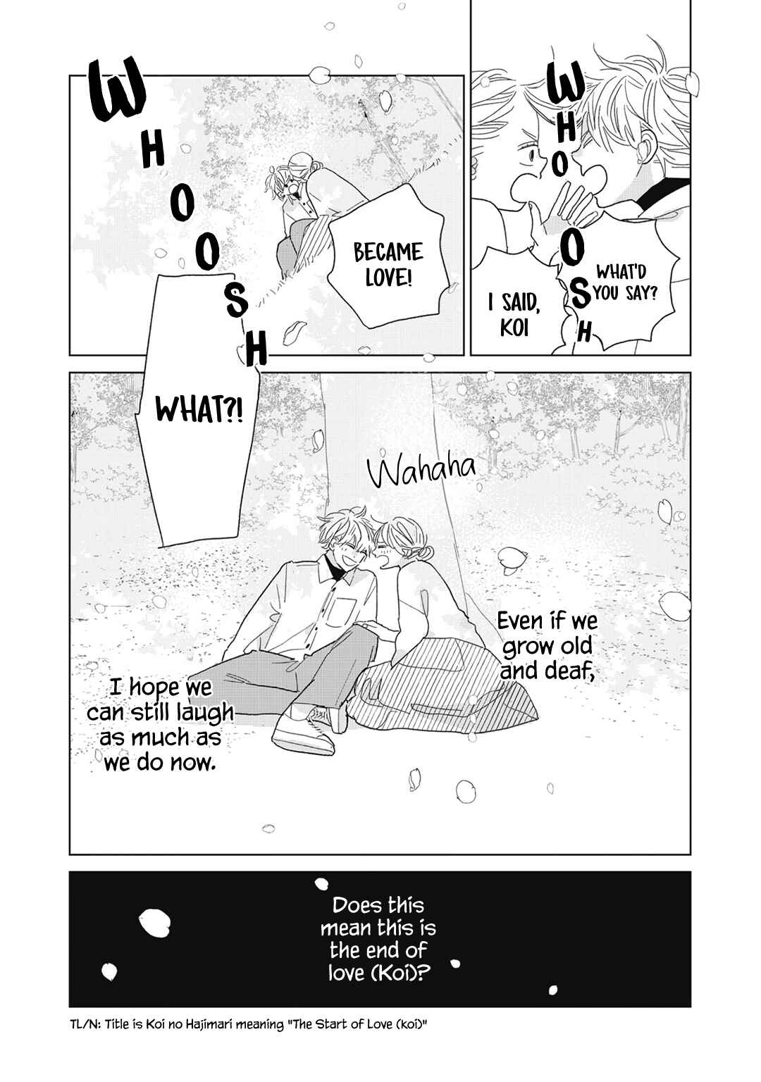 Koi no Hajimari Chapter 24 - Page 42