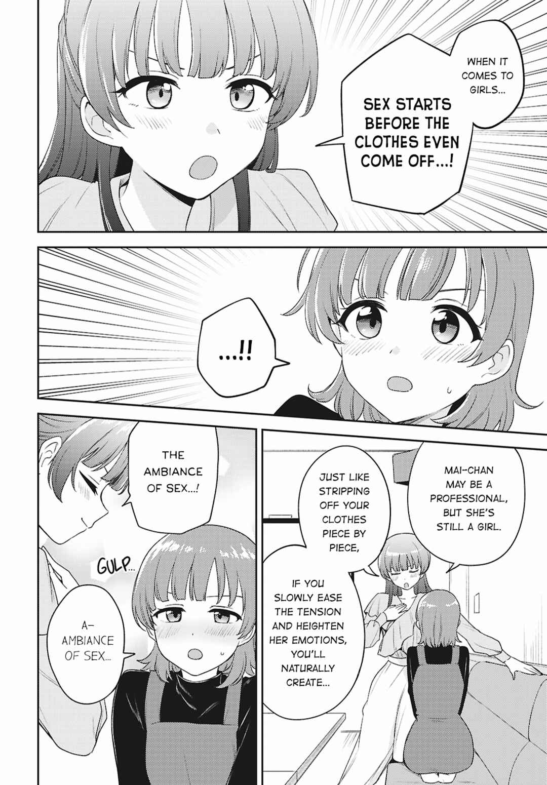 Asumi-chan wa Les Fuuzoku ni Kyoumi ga Arimasu! Chapter 34 - Page 10