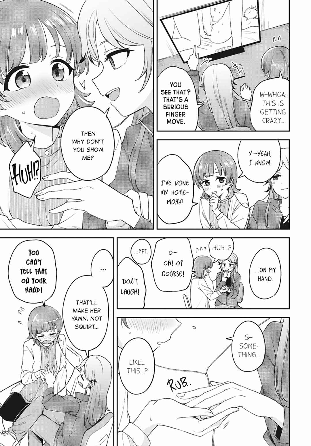 Asumi-chan wa Les Fuuzoku ni Kyoumi ga Arimasu! Chapter 34 - Page 19