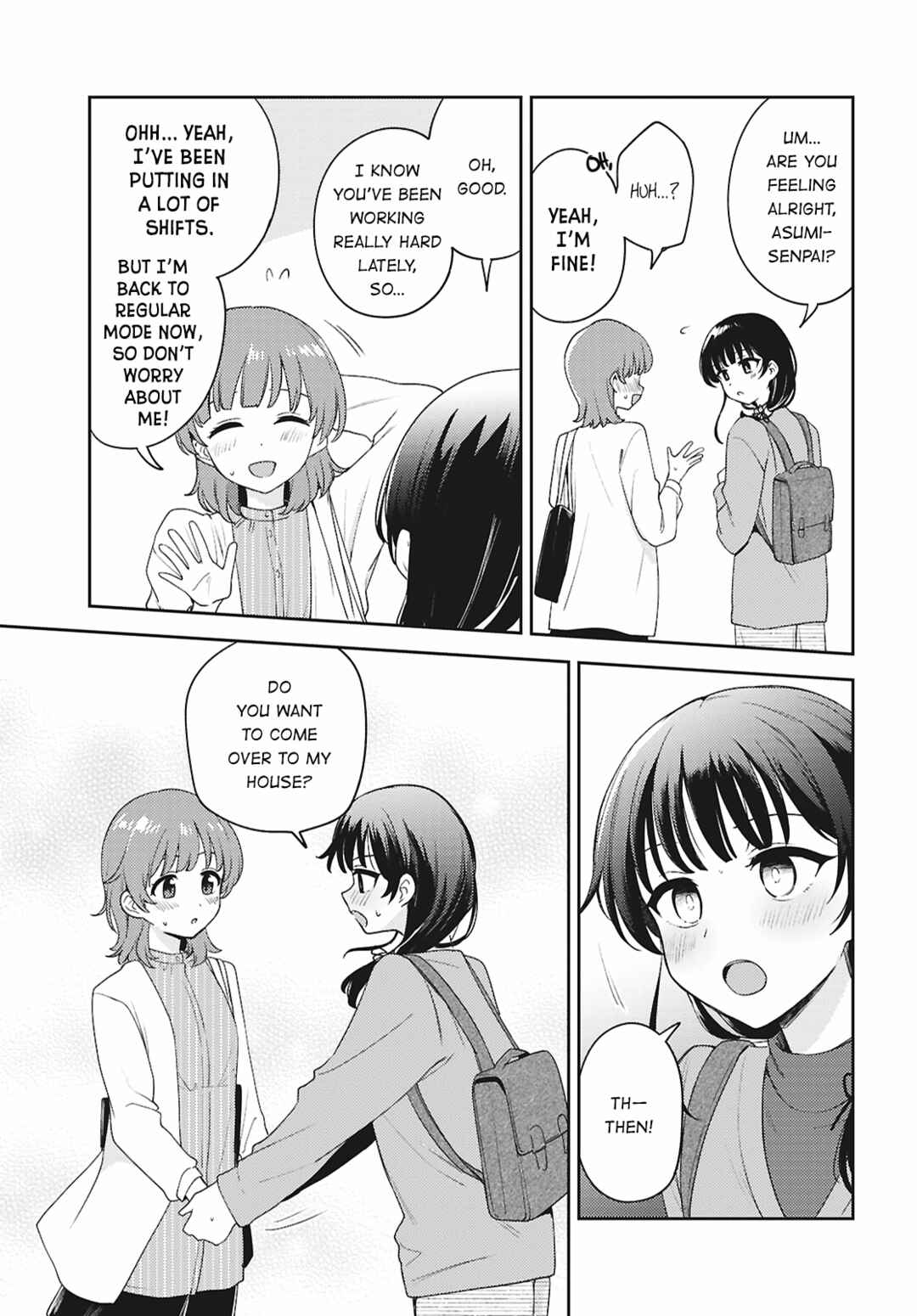 Asumi-chan wa Les Fuuzoku ni Kyoumi ga Arimasu! Chapter 34 - Page 23