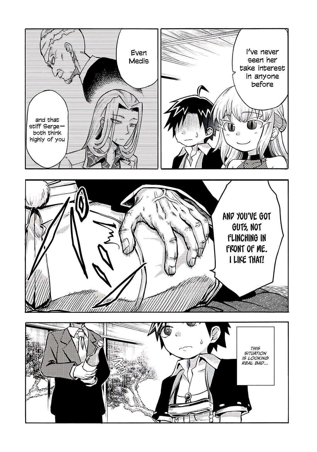 Isekai de Yakuza Hajimemashita: Yume no Henkyou Slow Life wa Oazuke-chuu Chapter 4 - Page 25