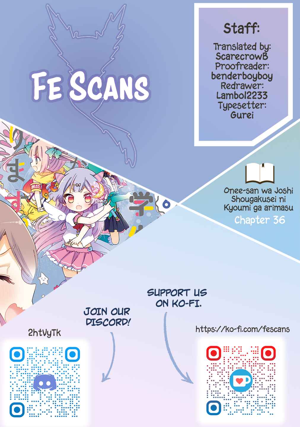 Onee-san wa Joshi Shougakusei ni Kyoumi ga arimasu Chapter 36 - Page 1