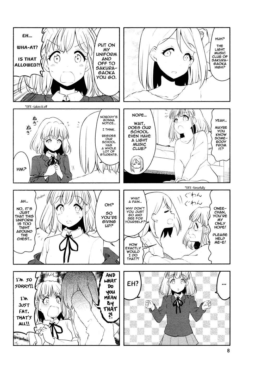 K-ON! Shuffle Chapter 7 - Page 4