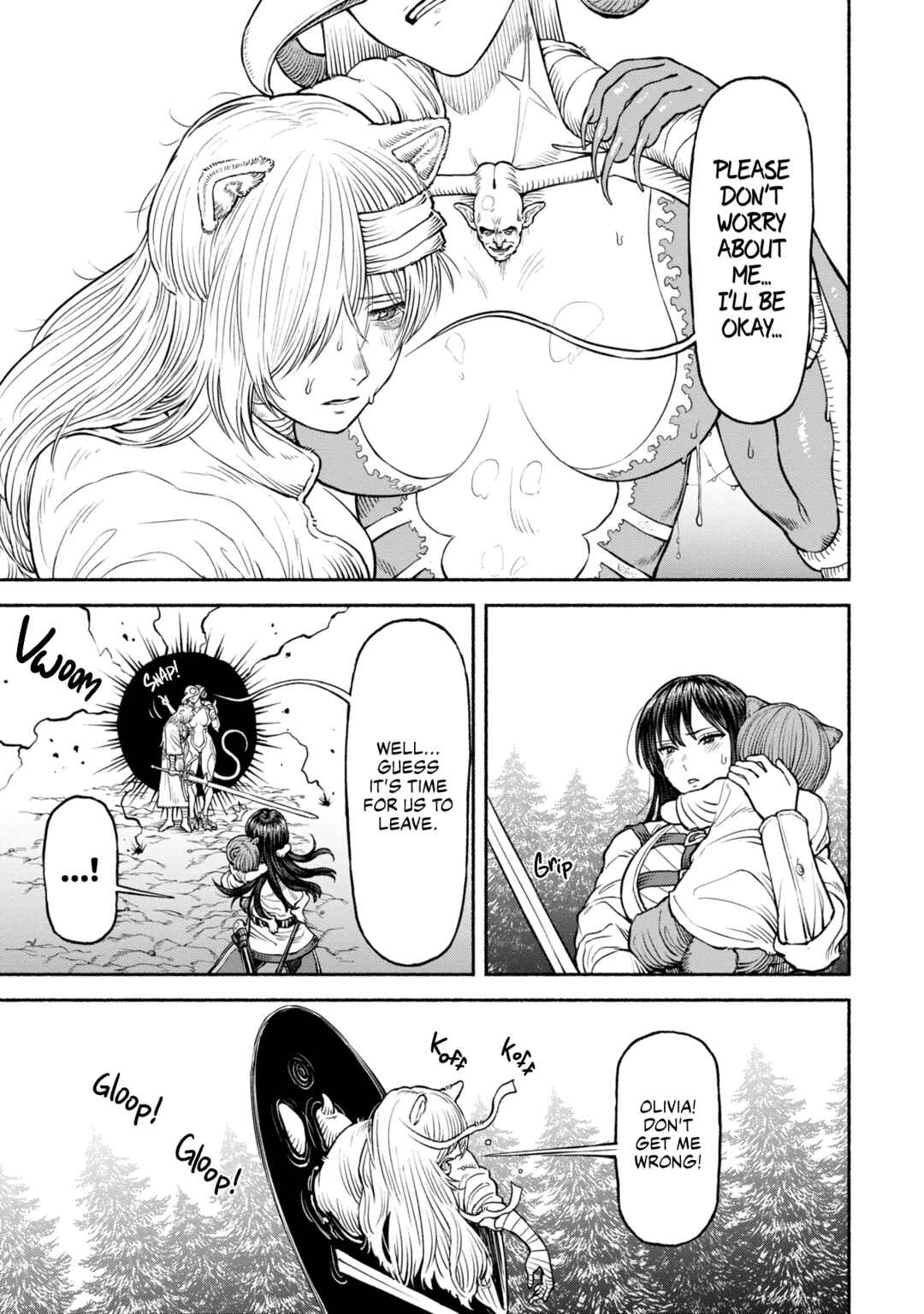 Onna Kishi to Kemomimi no Ko Chapter 33 - Page 9