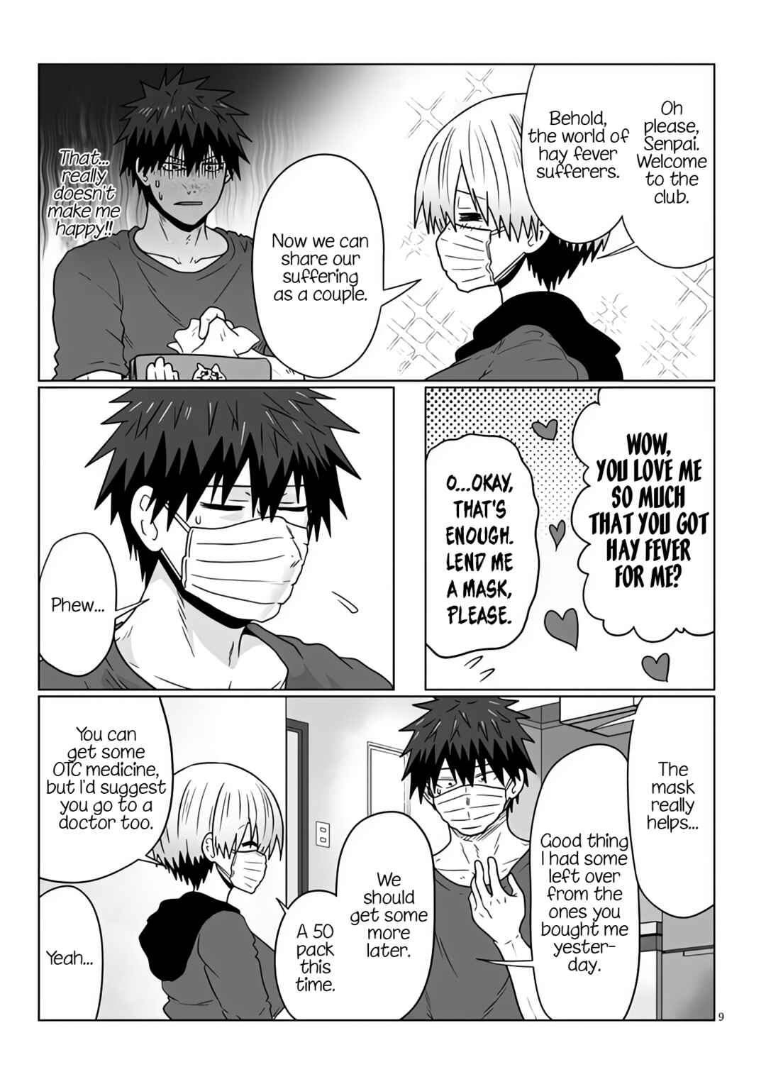 Uzaki-chan wa Asobitai! Chapter 96 - Page 9