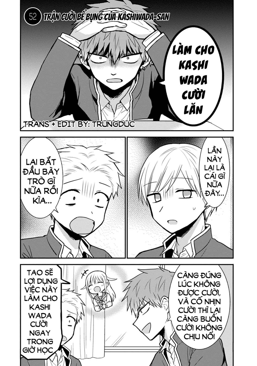 Kao ni Denai Kashiwada-san to Kao ni Deru Oota-kun Chapter 52 - Page 3