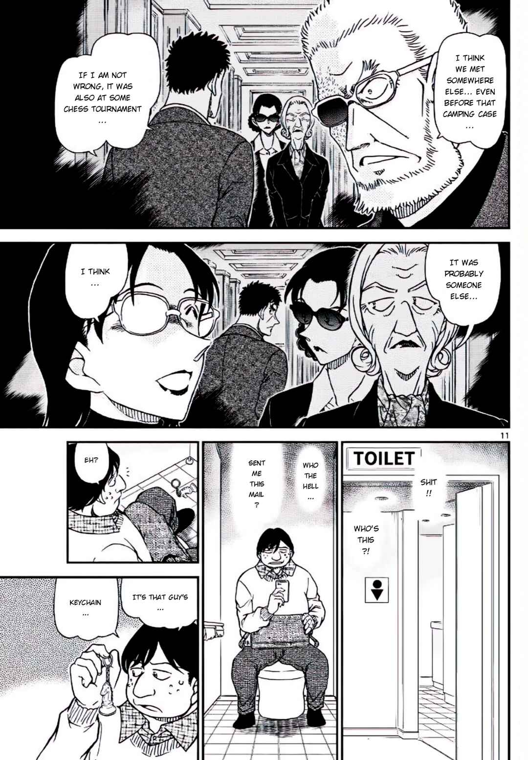Detective Conan Chapter 1103 - Page 11