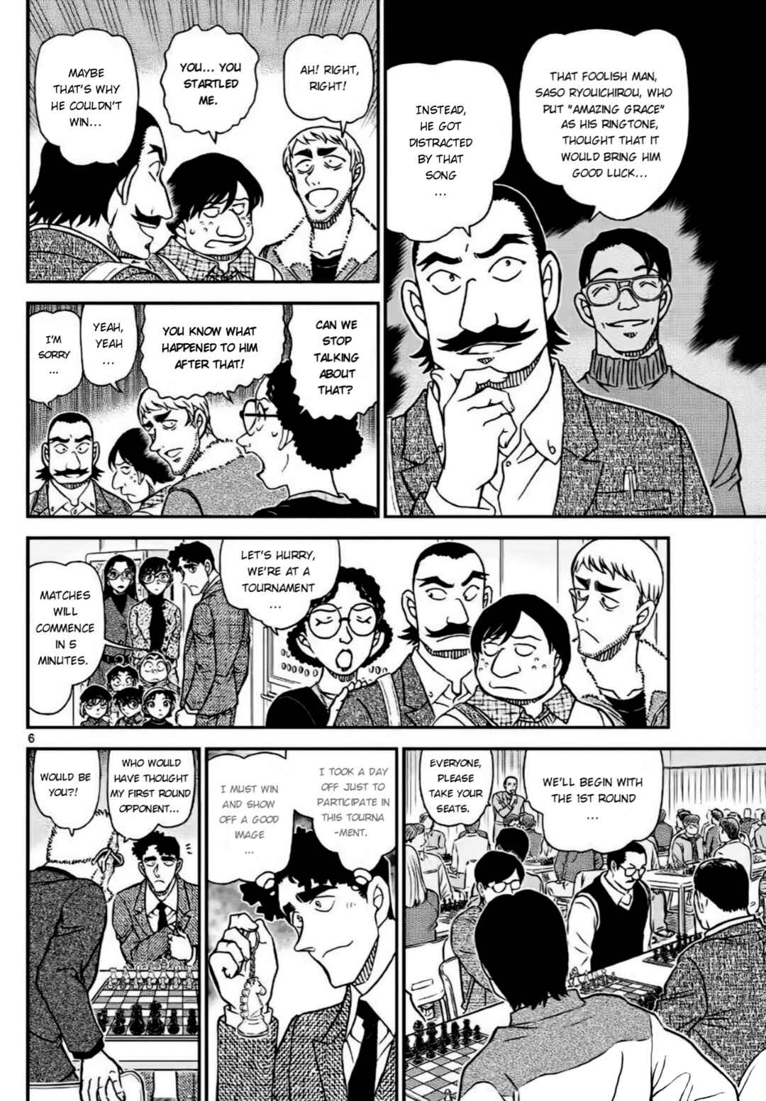 Detective Conan Chapter 1103 - Page 6