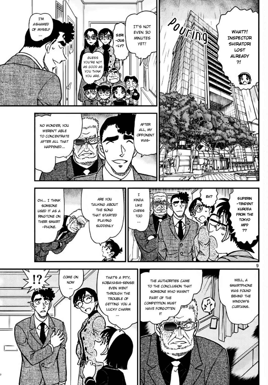 Detective Conan Chapter 1103 - Page 9