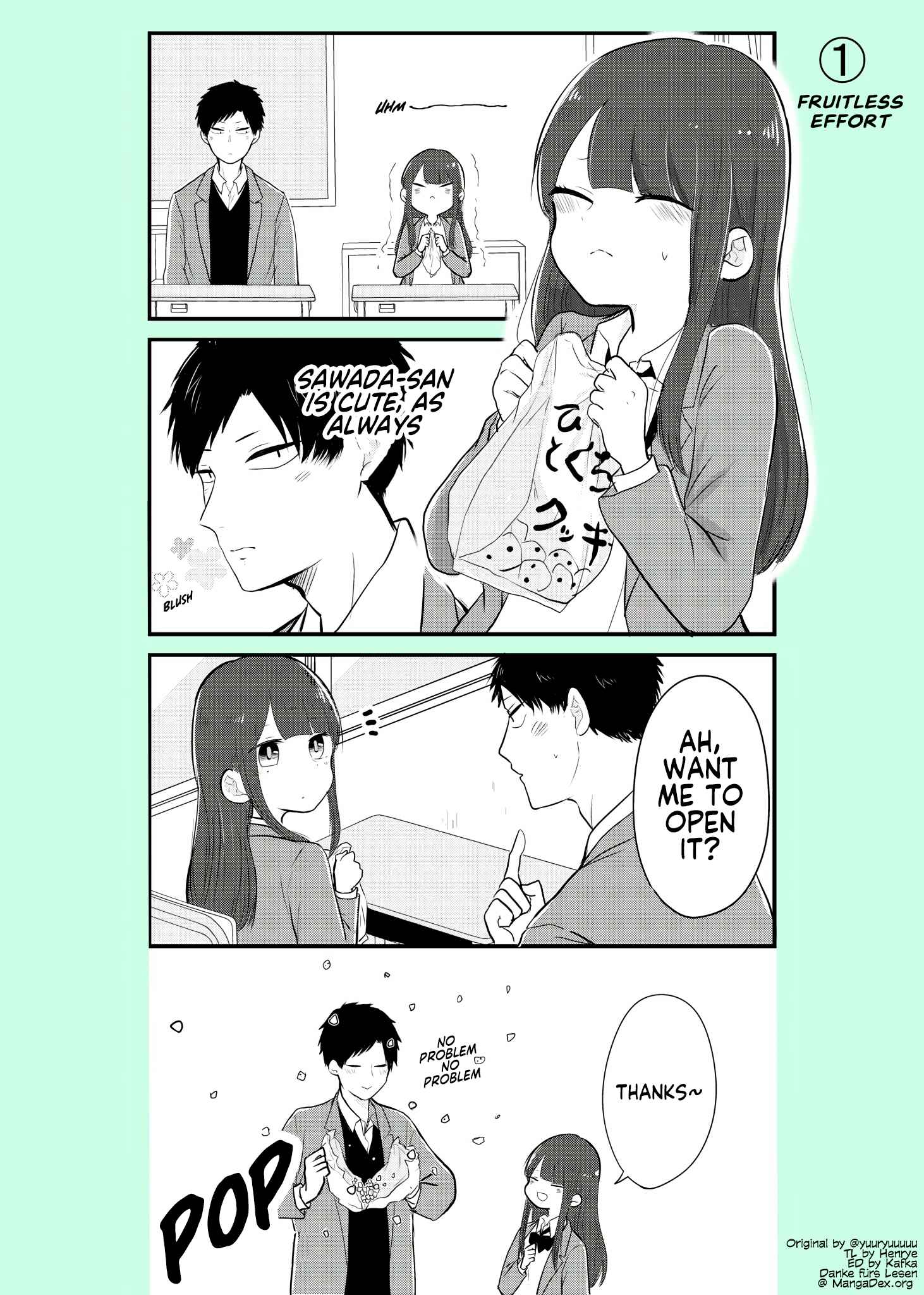 Tayori ni Saretai Ichimura-kun Chapter 1 - Page 2