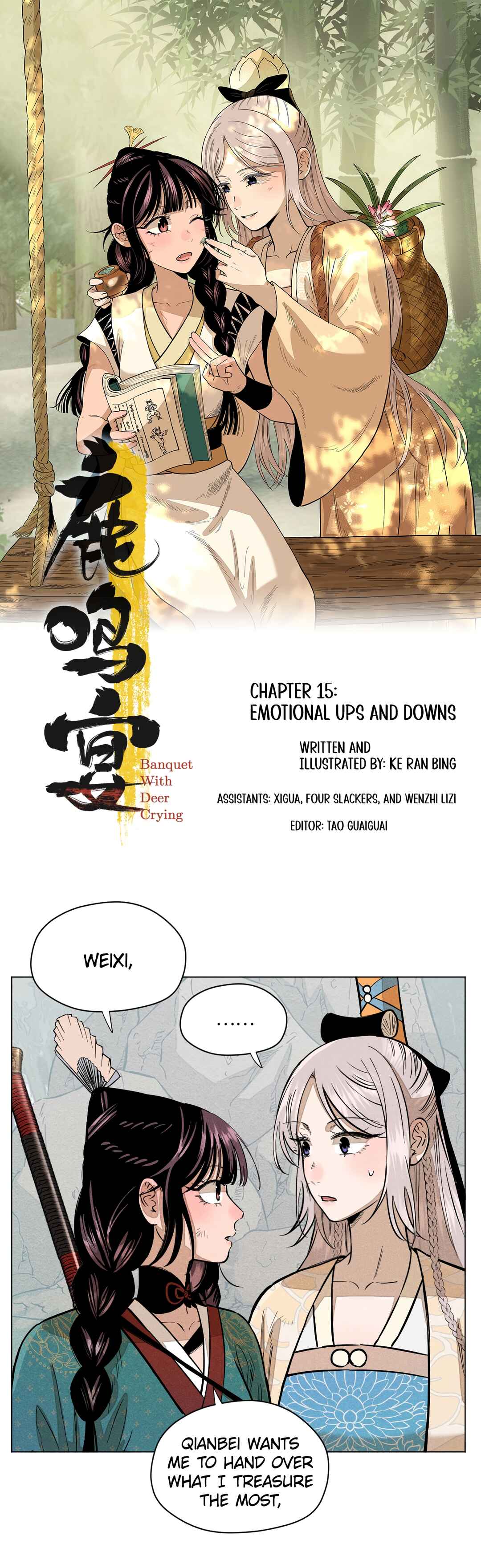Banquet With Deer Crying Chapter 15.1 - Page 1
