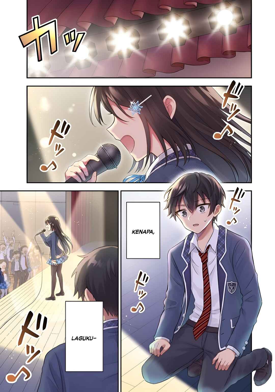 Tonari no Seki no Inkya Joshi ga Oshi Utaite Datta ~Ore no Kyoku o Uttatekure!~ Chapter 1 - Page 2
