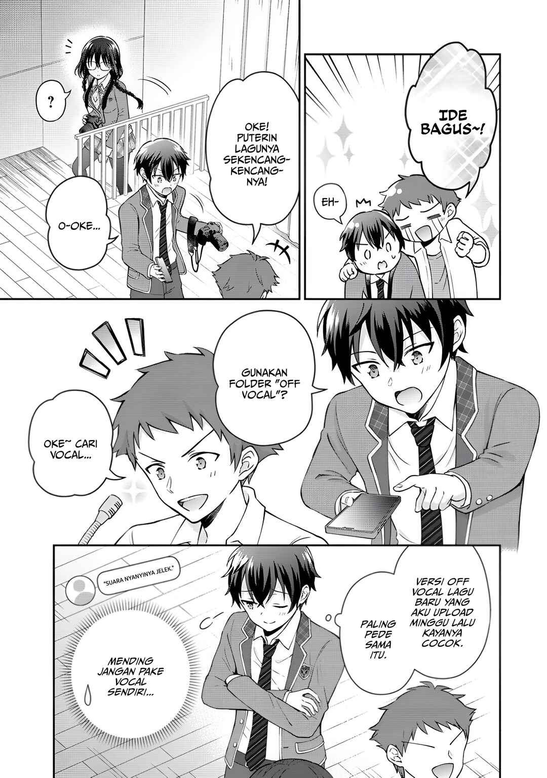 Tonari no Seki no Inkya Joshi ga Oshi Utaite Datta ~Ore no Kyoku o Uttatekure!~ Chapter 1 - Page 25
