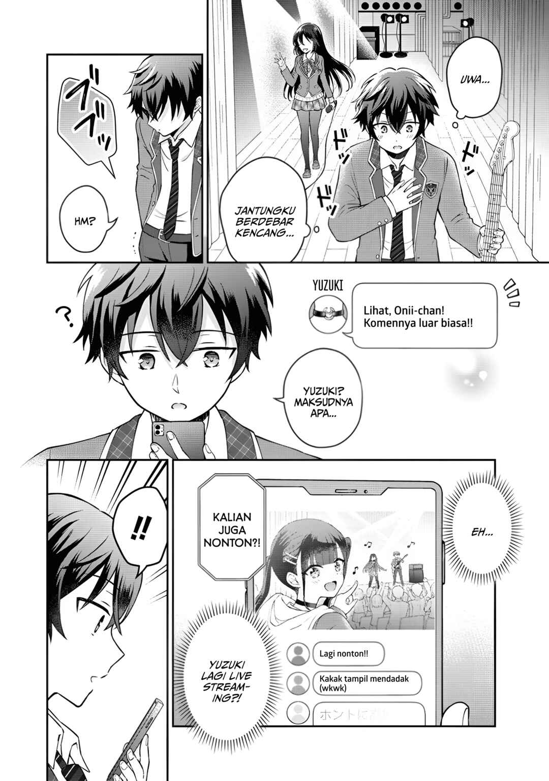 Tonari no Seki no Inkya Joshi ga Oshi Utaite Datta ~Ore no Kyoku o Uttatekure!~ Chapter 1 - Page 41