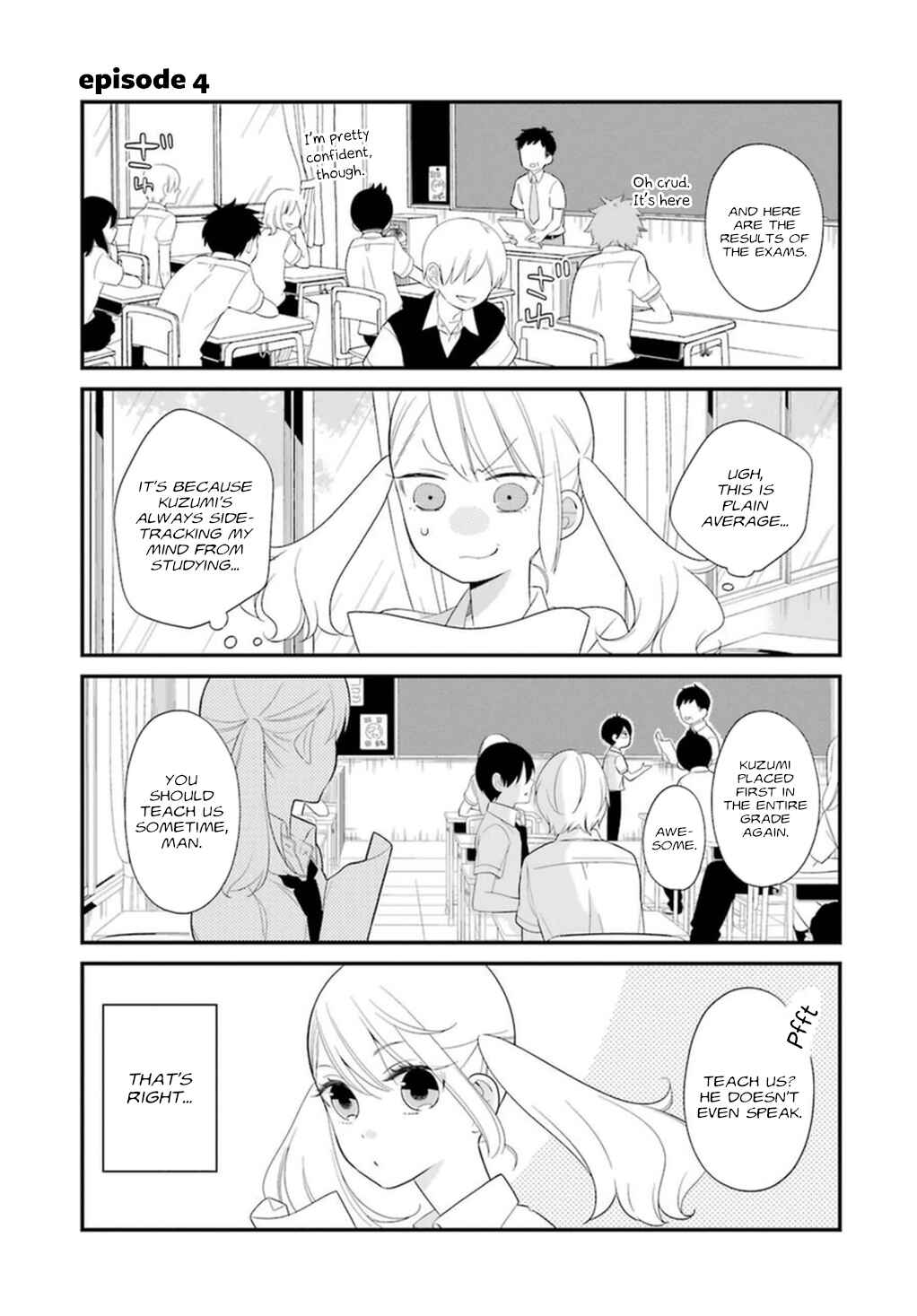 Kuzumi-kun, Can't You Read the Room? Chapter 4 - Page 1