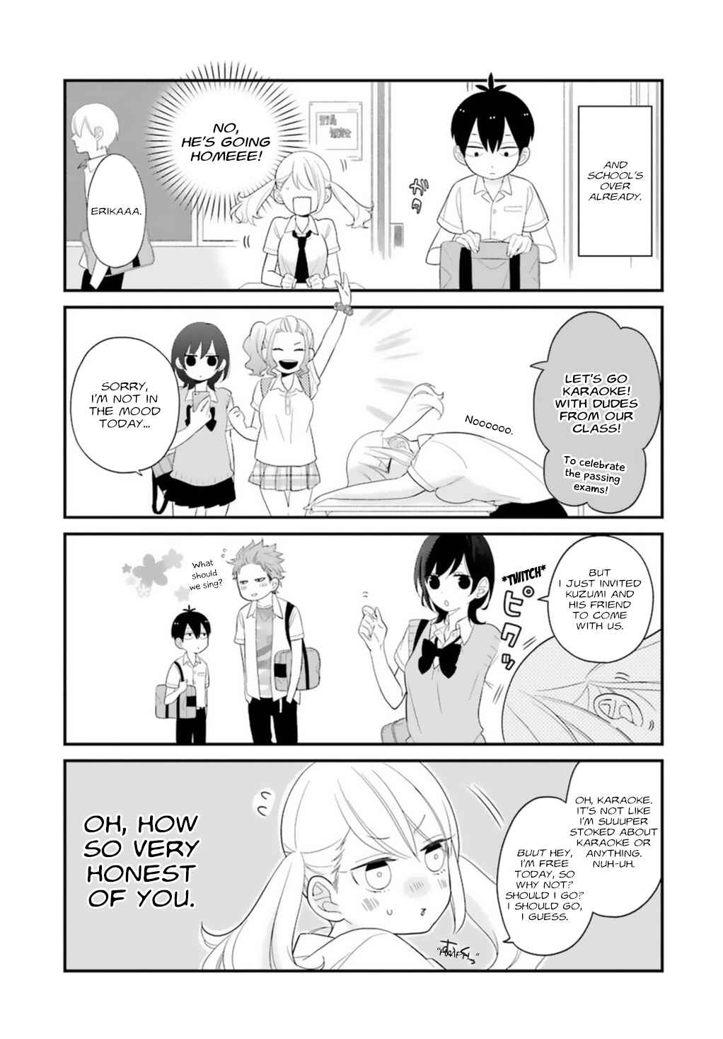 Kuzumi-kun, Can't You Read the Room? Chapter 4 - Page 7
