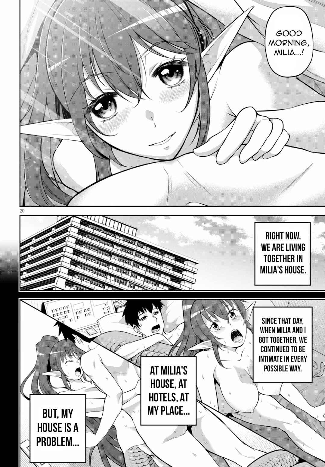 Shakaijin ga Kizuku Ajin Harem: Toudo 200% no Ecchi na Romcom wo Anata ni Chapter 4 - Page 20