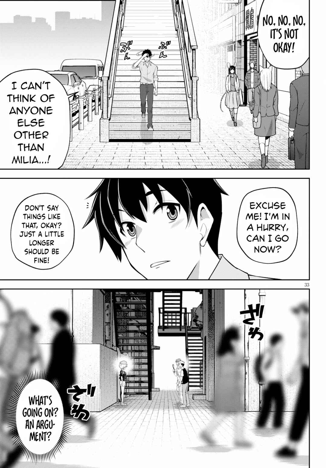 Shakaijin ga Kizuku Ajin Harem: Toudo 200% no Ecchi na Romcom wo Anata ni Chapter 4 - Page 33