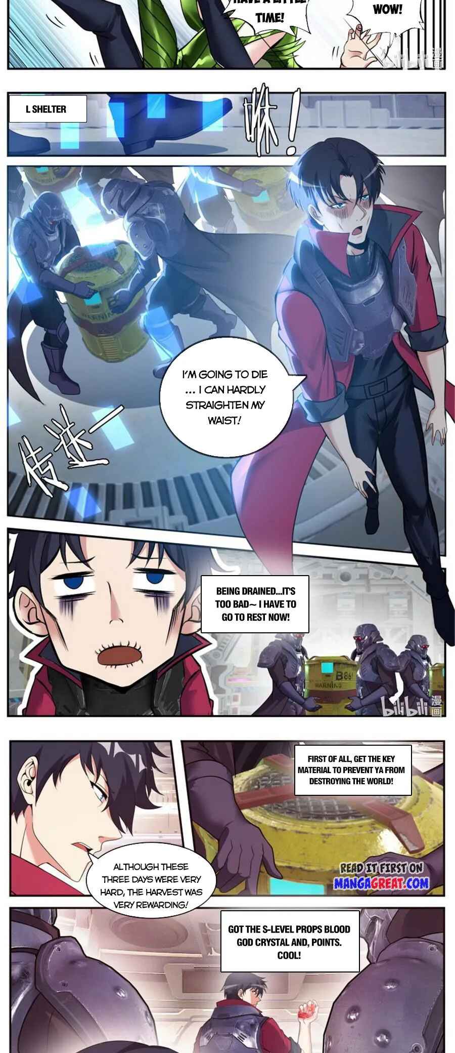 Xìtǒng Sòng Wǒ Bìnànsuǒ Chapter 211 - Page 4