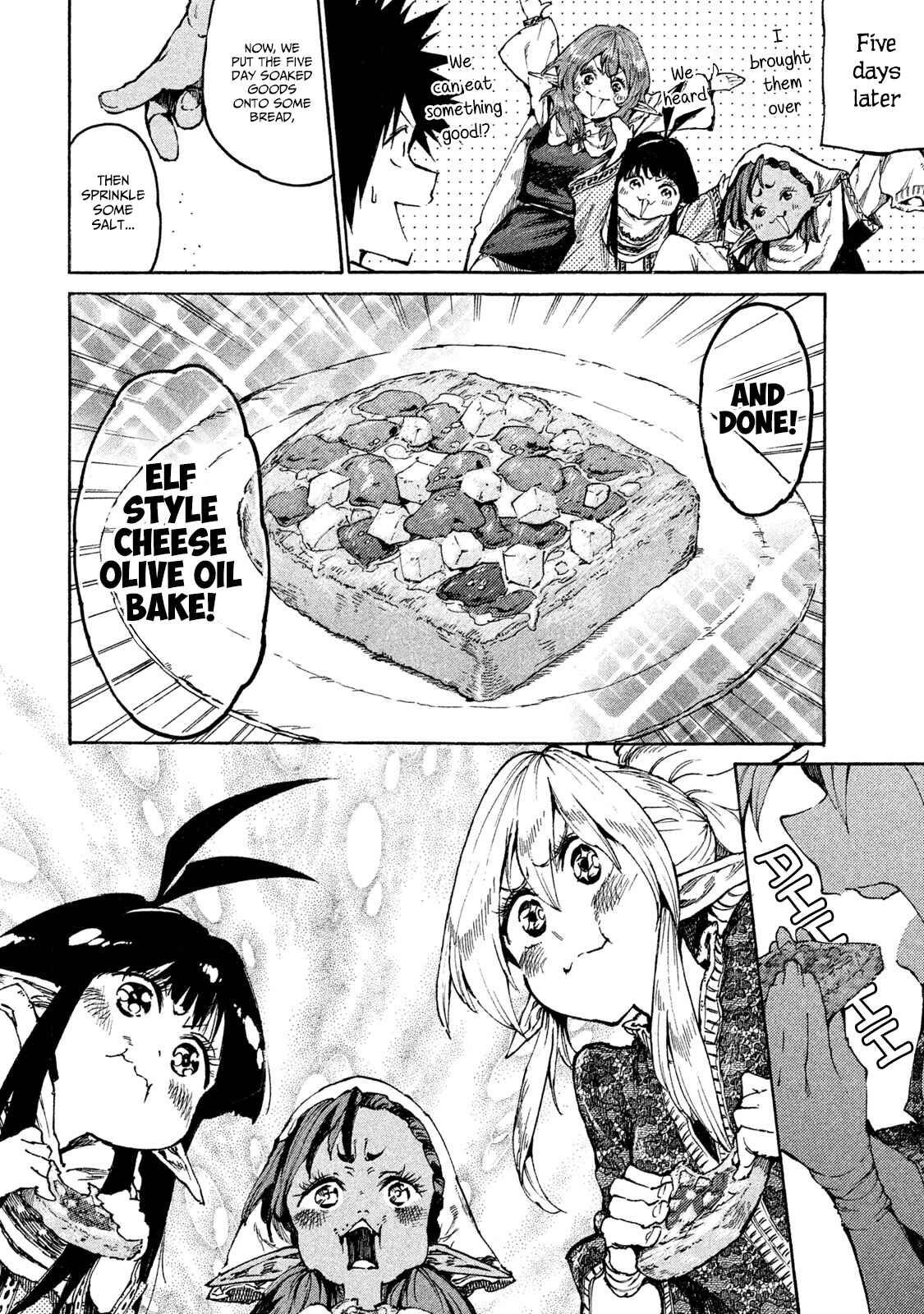 Mazumeshi Elf to Yuuboku gurashi Chapter 17 - Page 20
