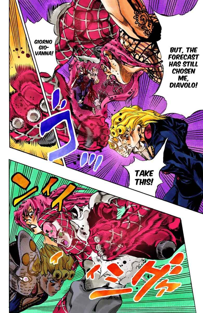 JoJo no Kimyou na Bouken: Part 5 - Ougon no Kaze Color-ban Chapter 148 - Page 10