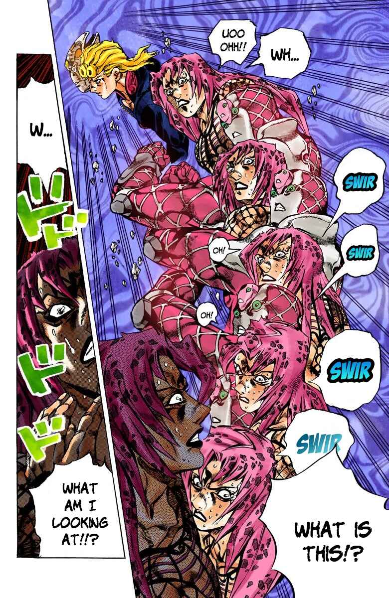 JoJo no Kimyou na Bouken: Part 5 - Ougon no Kaze Color-ban Chapter 148 - Page 12