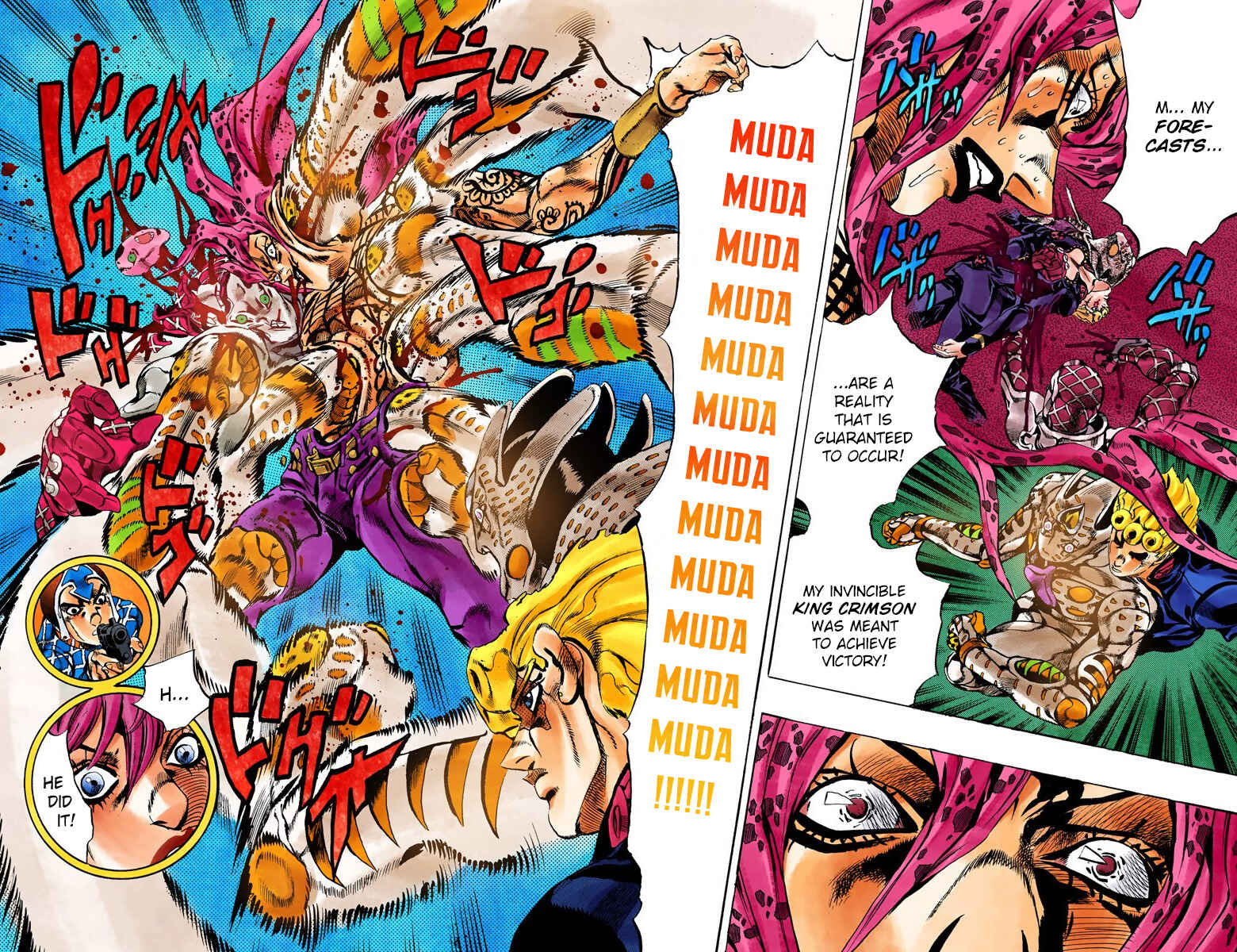 JoJo no Kimyou na Bouken: Part 5 - Ougon no Kaze Color-ban Chapter 148 - Page 16