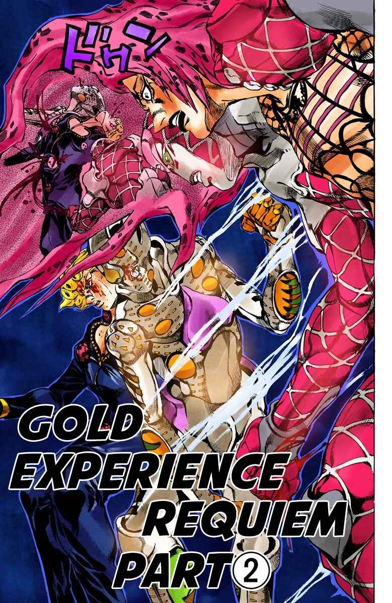 JoJo no Kimyou na Bouken: Part 5 - Ougon no Kaze Color-ban Chapter 148 - Page 2