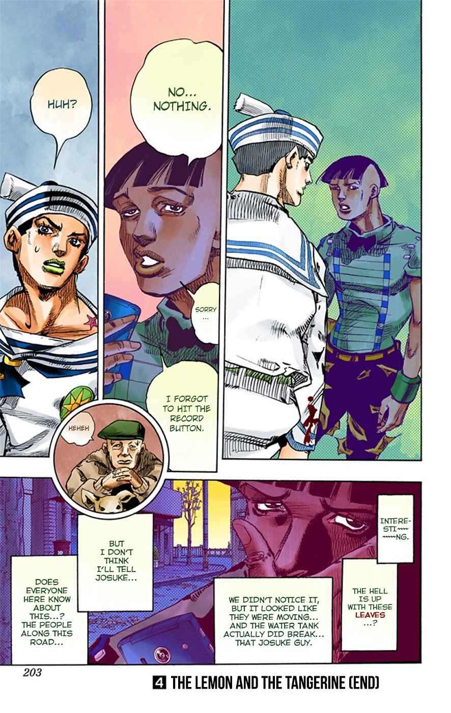 JoJo no Kimyou na Bouken: Part 8 - JoJolion Color-ban Chapter 18 - Page 51
