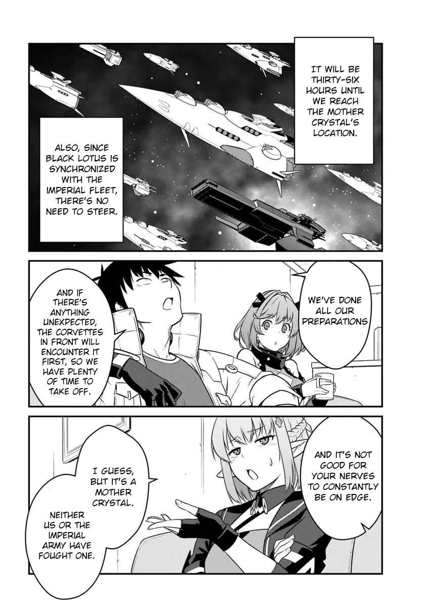 Mezametara Saikyou Soubi to Uchuusen-mochi datta node, Ikkodate Mezashite Youhei to shite Jiyuu ni Ikitai Chapter 57.1 - Page 12