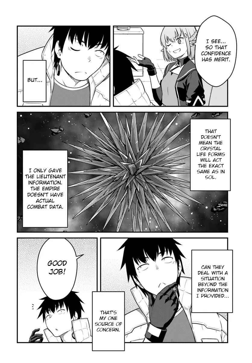 Mezametara Saikyou Soubi to Uchuusen-mochi datta node, Ikkodate Mezashite Youhei to shite Jiyuu ni Ikitai Chapter 57.1 - Page 14