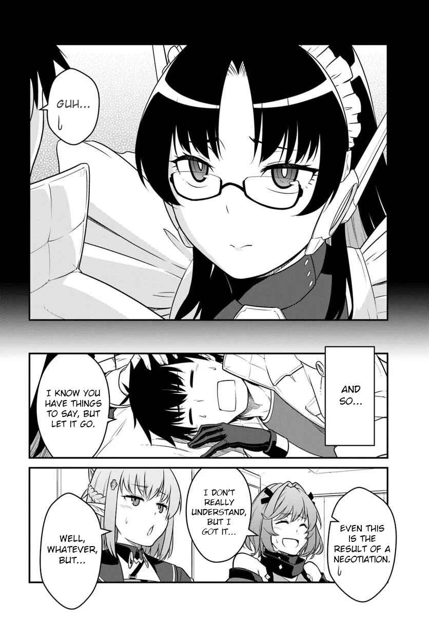 Mezametara Saikyou Soubi to Uchuusen-mochi datta node, Ikkodate Mezashite Youhei to shite Jiyuu ni Ikitai Chapter 57.1 - Page 8