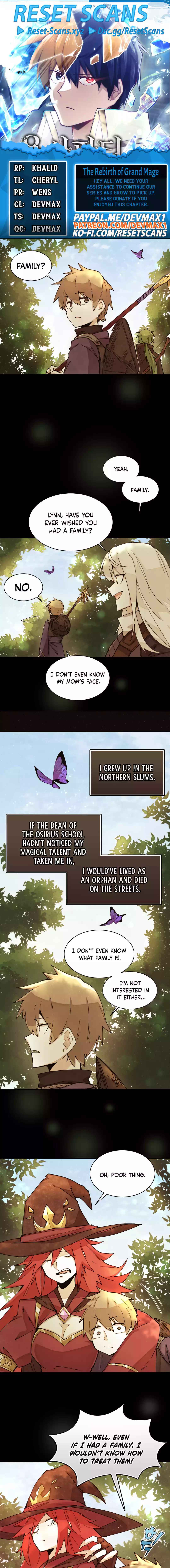 Reincarnation of the Hero Party's Grand Mage Chapter 2 - Page 1
