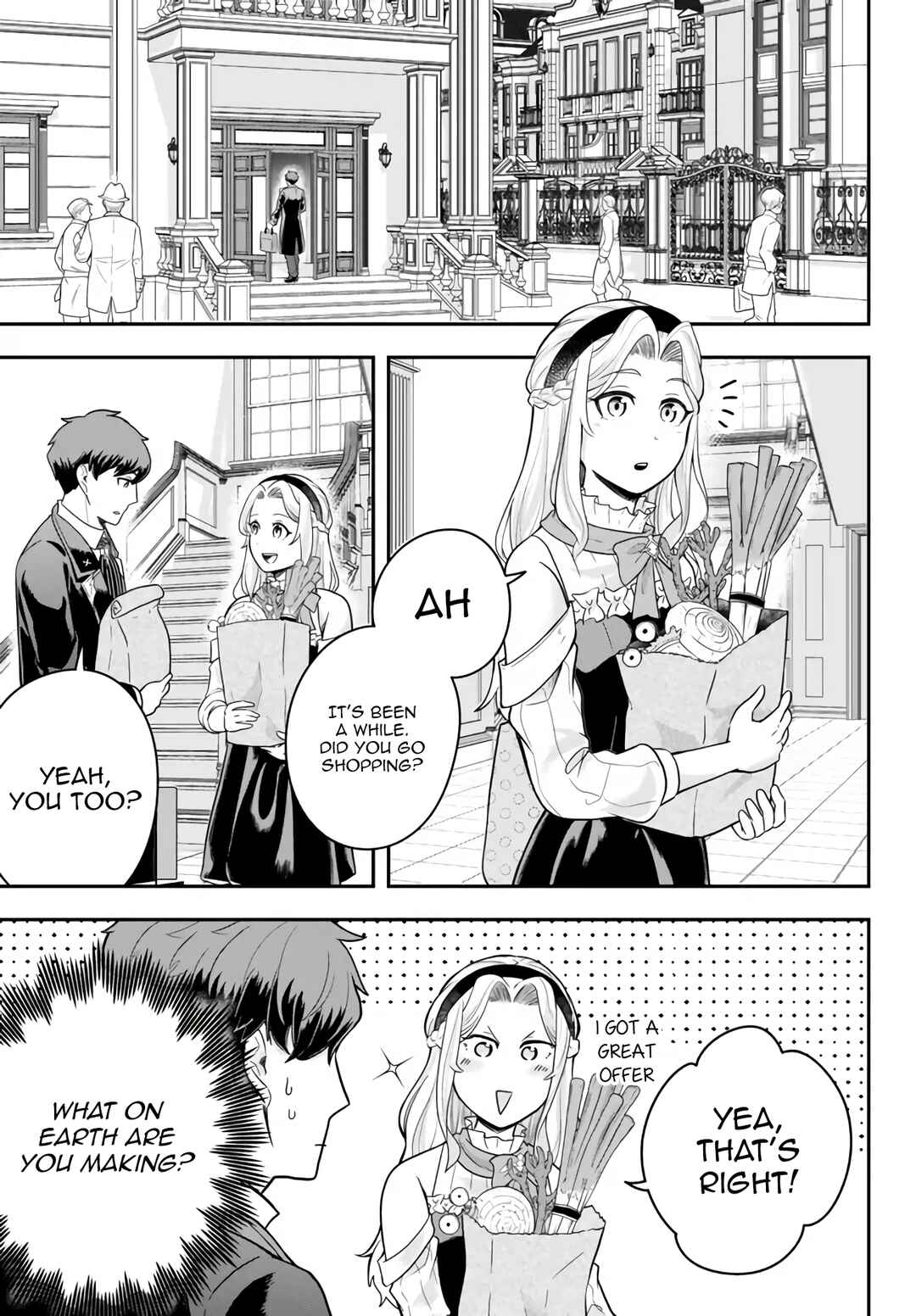 Dokushin Kizoku wa Isekai wo Ouka Suru ~Kekkon Shinai Otoko no Yuuga na Ohitori-sama Life~ Chapter 11.2 - Page 1