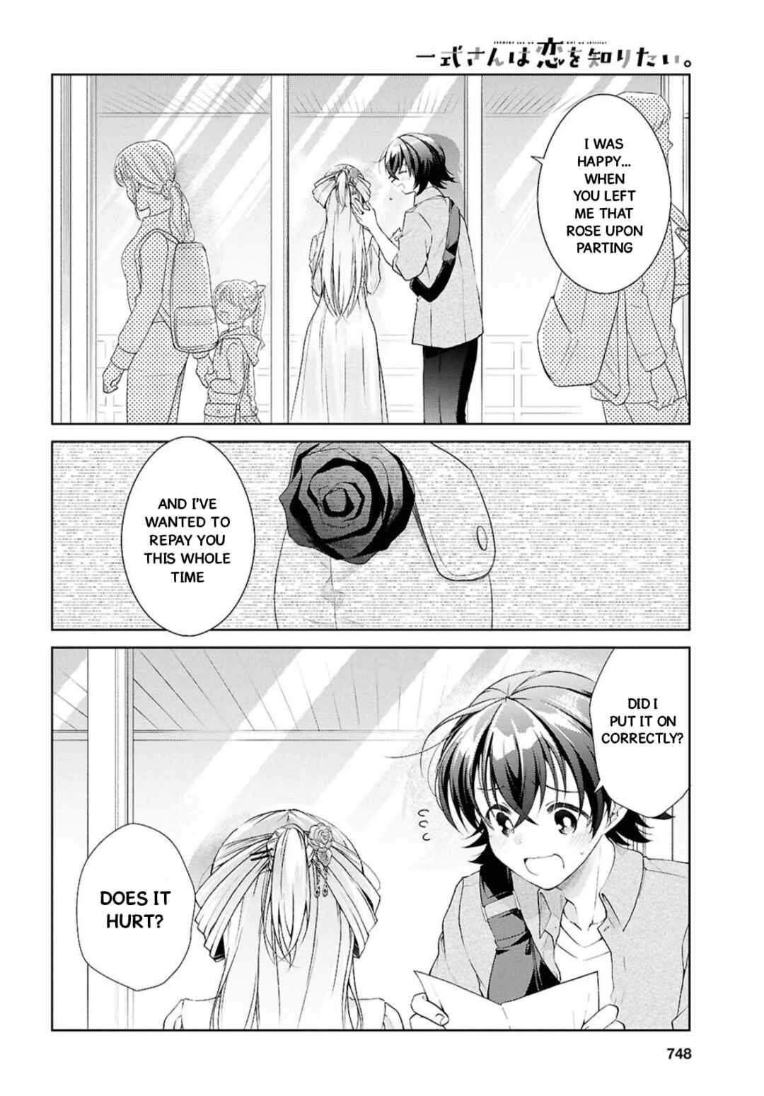 Isshiki-san wa Koi wo Shiritai. Chapter 42 - Page 28